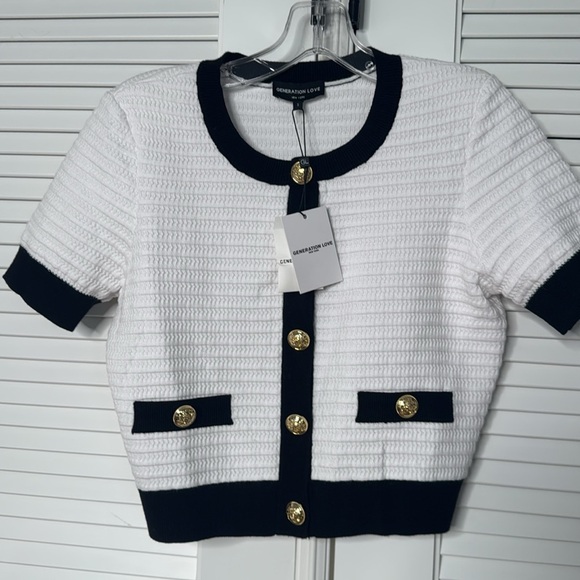 New Generation Love Harper Cardigan + Skirt SOLD as SET Size S - Picture 5 of 6